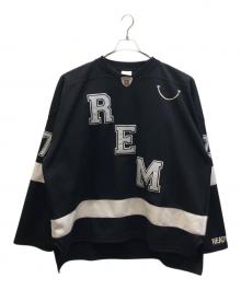 READYMADE（レディメイド）の古着「GAME SHIRT SMILE」｜ブラック