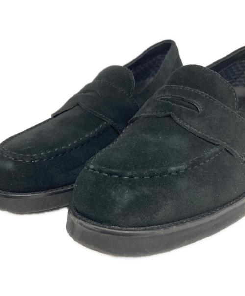 REGAL（リーガル）REGAL (リーガル) スエードコインローファー ブラック サイズ:26.5㎝の古着・服飾アイテム
