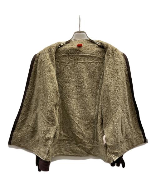 BOSS HUGO BOSS（ボス ヒューゴボス）BOSS HUGO BOSS (ボス ヒューゴボス) ムートンジャケット ブラウン サイズ:Lの古着・服飾アイテム