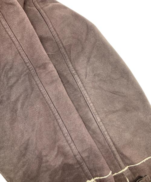 BOSS HUGO BOSS（ボス ヒューゴボス）BOSS HUGO BOSS (ボス ヒューゴボス) ムートンジャケット ブラウン サイズ:Lの古着・服飾アイテム