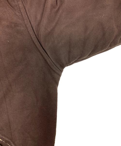 BOSS HUGO BOSS（ボス ヒューゴボス）BOSS HUGO BOSS (ボス ヒューゴボス) ムートンジャケット ブラウン サイズ:Lの古着・服飾アイテム