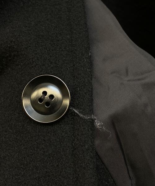 Y's（ワイズ）Y's (ワイズ) 11AW Wool Rib Coat ブラック サイズ:2の古着・服飾アイテム