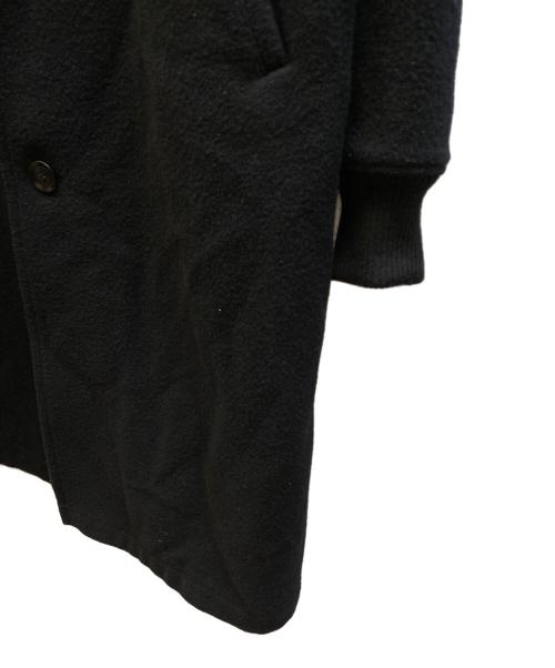 Y's（ワイズ）Y's (ワイズ) 11AW Wool Rib Coat ブラック サイズ:2の古着・服飾アイテム