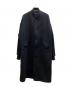 Y's（ワイズ）の古着「11AW Wool Rib Coat」｜ブラック