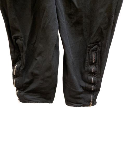 COMME des GARCONS HOMME PLUS（コムデギャルソンオムプリュス）COMME des GARCONS HOMME PLUS (コムデギャルソンオムプリュス) ポリ縮絨テーパードパンツ ブラック サイズ:Sの古着・服飾アイテム