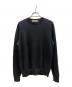 LORENZONI（ロレンツォーニ）の古着「コットンハイゲージニット」｜ブラック