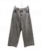 MAISON SPECIALメゾンスペシャル）の古着「11oz Chemical Over-Dye Denim Buggy Pants」｜グレー