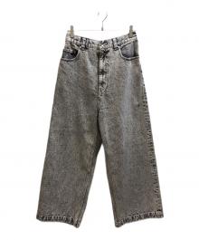 MAISON SPECIAL（メゾンスペシャル）の古着「11oz Chemical Over-Dye Denim Buggy Pants」｜グレー