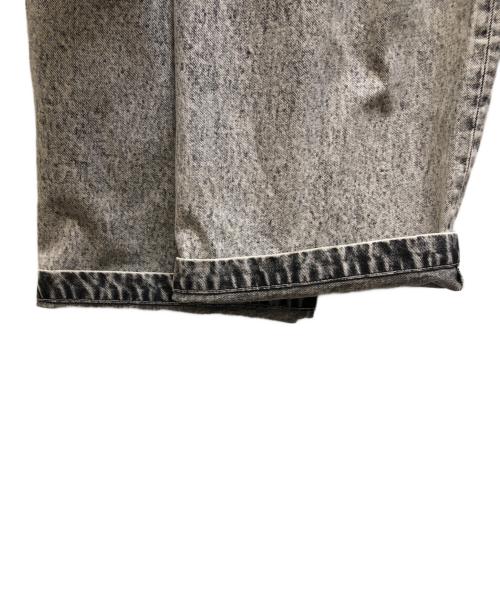 MAISON SPECIAL（メゾンスペシャル）MAISON SPECIAL (メゾンスペシャル) 11oz Chemical Over-Dye Denim Buggy Pants グレーの古着・服飾アイテム