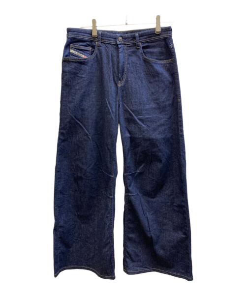 DIESEL（ディーゼル）DIESEL (ディーゼル) P-MIRT-OUT ワイドデニムパンツ インディゴ サイズ:ｗ28の古着・服飾アイテム