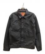 F.O.B FACTORYエフオービー ファクトリー）の古着「コットンダックジャケット」｜ブラック