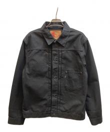 F.O.B FACTORY（エフオービー ファクトリー）の古着「コットンダックジャケット」｜ブラック