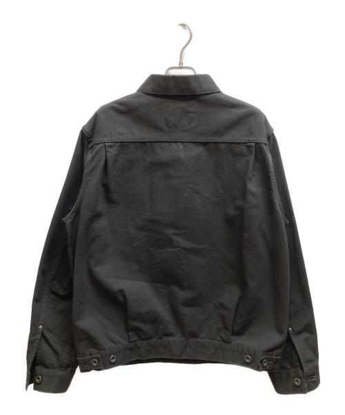 F.O.B FACTORY（エフオービー ファクトリー）F.O.B FACTORY (エフオービー ファクトリー) コットンダックジャケット ブラック サイズ:40の古着・服飾アイテム
