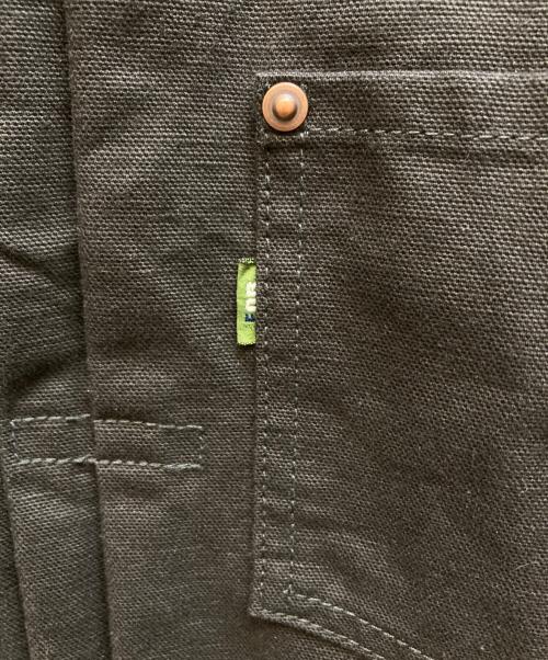 F.O.B FACTORY（エフオービー ファクトリー）F.O.B FACTORY (エフオービー ファクトリー) コットンダックジャケット ブラック サイズ:40の古着・服飾アイテム