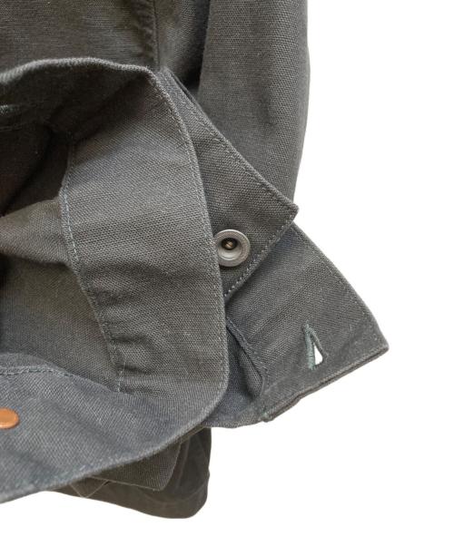 F.O.B FACTORY（エフオービー ファクトリー）F.O.B FACTORY (エフオービー ファクトリー) コットンダックジャケット ブラック サイズ:40の古着・服飾アイテム