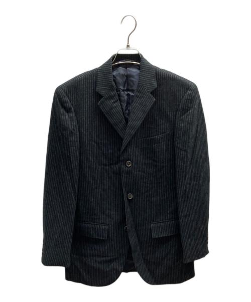 POLO RALPH LAUREN（ポロ・ラルフローレン）POLO RALPH LAUREN (ポロ・ラルフローレン) ストライプ3Bテーラードジャケット / BR-RL-LW-0740 グレー サイズ:C94-W78-T175 Y6の古着・服飾アイテム