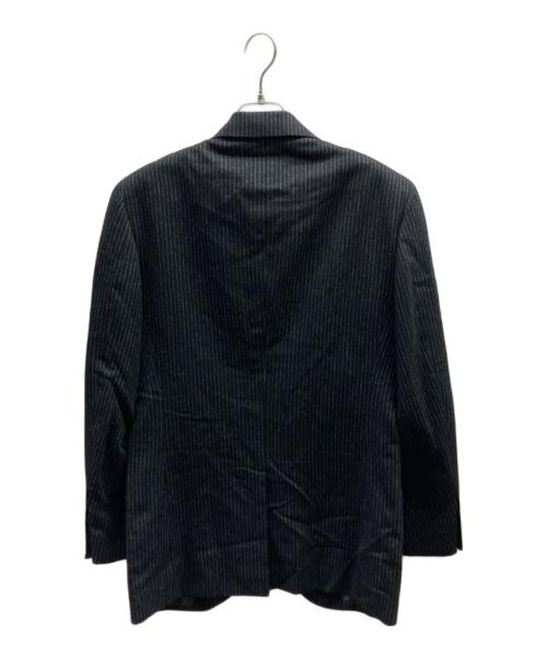 POLO RALPH LAUREN（ポロ・ラルフローレン）POLO RALPH LAUREN (ポロ・ラルフローレン) ストライプ3Bテーラードジャケット / BR-RL-LW-0740 グレー サイズ:C94-W78-T175 Y6の古着・服飾アイテム
