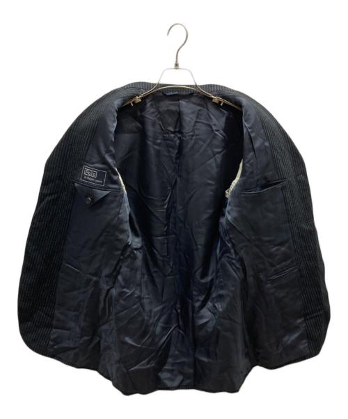 POLO RALPH LAUREN（ポロ・ラルフローレン）POLO RALPH LAUREN (ポロ・ラルフローレン) ストライプ3Bテーラードジャケット / BR-RL-LW-0740 グレー サイズ:C94-W78-T175 Y6の古着・服飾アイテム