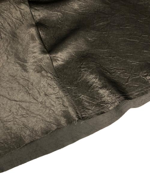 Maison Margiela（メゾンマルジェラ）Maison Margiela (メゾンマルジェラ) サテンミディスカート シルバー サイズ:38の古着・服飾アイテム