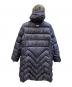 BALMAIN (バルマン) 総柄ダウンコート ブルー サイズ:M：13000円