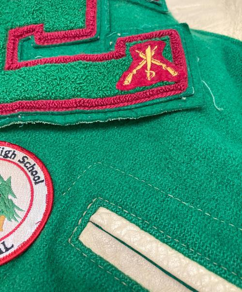 SETTLEMIER'S（セトルマイヤーズ）settlemier's (セトルマイヤーズ) スタジャン グリーン サイズ:-の古着・服飾アイテム