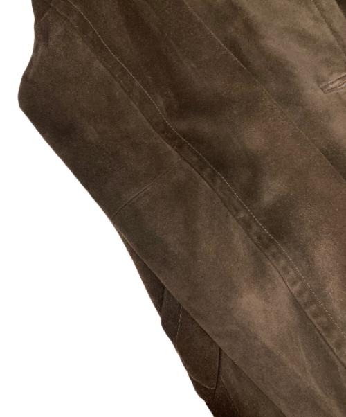 COACH（コーチ）COACH (コーチ) カウレザージャケット ブラウン サイズ:Sの古着・服飾アイテム