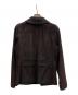 COACH (コーチ) カウレザージャケット ブラウン サイズ:S：13000円