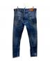 DSQUARED2 (ディースクエアード) ボタンフライジーンズ インディゴ サイズ:50：20000円