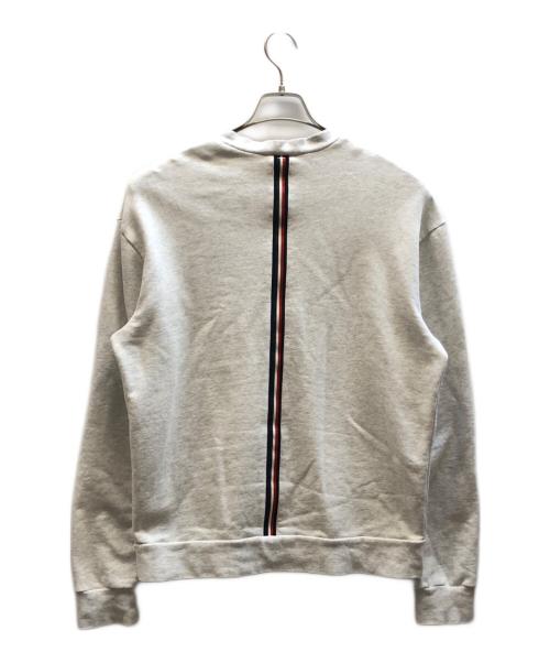 MONCLER（モンクレール）MONCLER (モンクレール) ロゴスウェット グレー サイズ:Lの古着・服飾アイテム