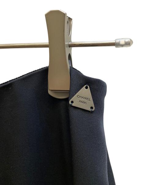 CHANEL（シャネル）CHANEL (シャネル) ポリエステル チノパンツ ブラック サイズ:34の古着・服飾アイテム