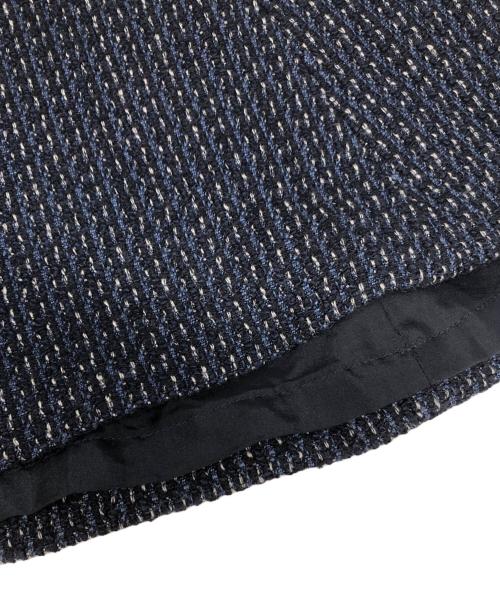 CHANEL（シャネル）CHANEL (シャネル) ツイードスカート ネイビー サイズ:36の古着・服飾アイテム