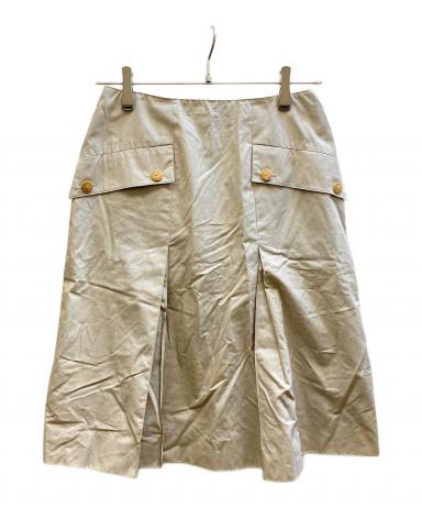 中古・古着通販】CHANEL (シャネル) コットンフラップポケットスカート