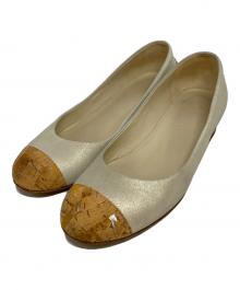 CHANEL（シャネル）の古着「インヒールパンプス」｜ベージュ