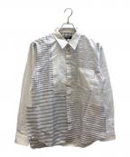COMME des GARCONS HOMME DEUXコムデギャルソン オム ドゥ）の古着「長袖シャツ」｜ホワイト