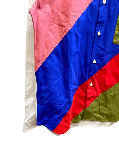 COMME des GARCONS HOMME DEUX（コムデギャルソン オム ドゥ）COMME des GARCONS HOMME DEUX (コムデギャルソン オム ドゥ) デザインシャツ マルチカラー サイズ:Mの古着・服飾アイテム