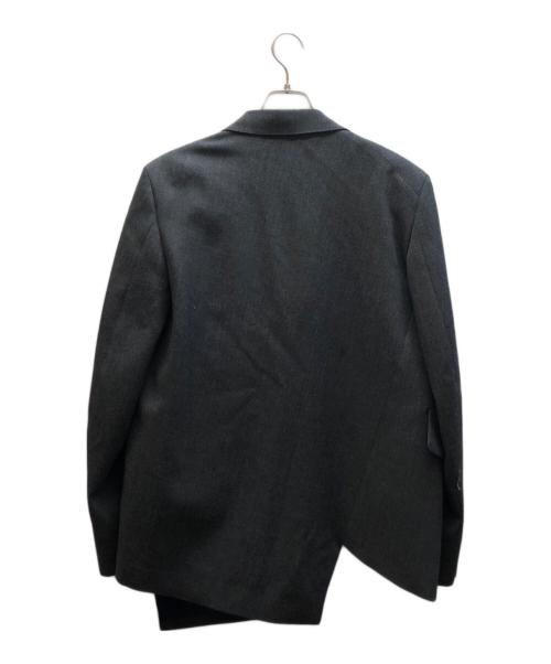 COMME des GARCONS HOMME DEUX（コムデギャルソン オム ドゥ）COMME des GARCONS HOMME DEUX (コムデギャルソン オム ドゥ) ウールジップアップジャケット グレー サイズ:Mの古着・服飾アイテム