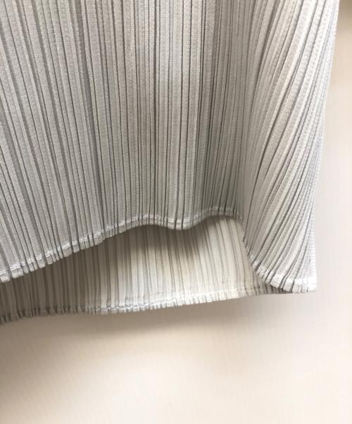 PLEATS PLEASE（プリーツプリーズ）PLEATS PLEASE (プリーツプリーズ) プリーツカットソー/PP28JK122 グレー サイズ:3の古着・服飾アイテム