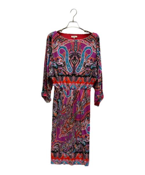 ETRO（エトロ）ETRO (エトロ) ペイズリー柄ワンピース マルチカラー サイズ:40の古着・服飾アイテム
