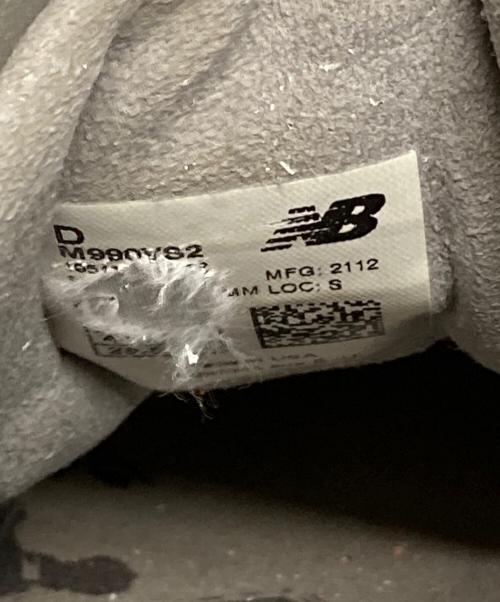 NEW BALANCE（ニューバランス）NEW BALANCE (ニューバランス) M990VS2 グレー サイズ:28.5cmの古着・服飾アイテム
