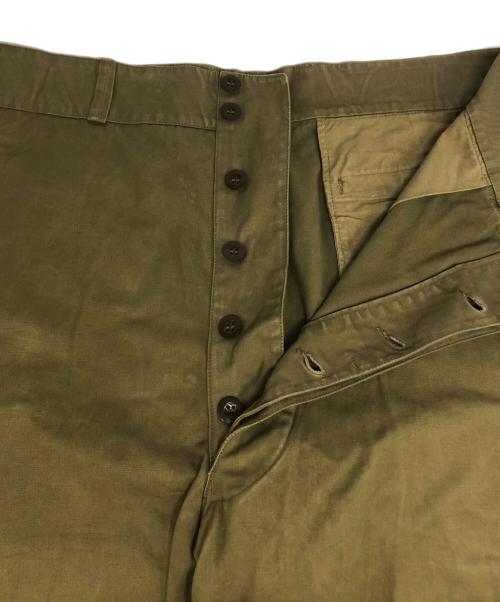 French Army（フランス軍）French Army (フランス軍) M47フィールドカーゴパンツ オリーブ サイズ:40の古着・服飾アイテム