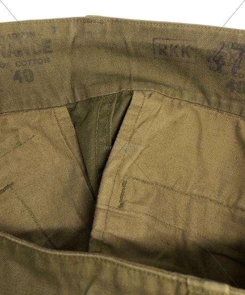 French Army（フランス軍）French Army (フランス軍) M47フィールドカーゴパンツ オリーブ サイズ:40の古着・服飾アイテム