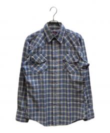 big mac（ビッグマック）の古着「ウエスタンシャツ」｜ブルー