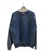 WIND AND SEAウィンダンシー）の古着「CREW NECK INDIGO」｜ネイビー