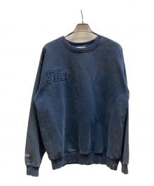 WIND AND SEA（ウィンダンシー）の古着「CREW NECK INDIGO」｜ネイビー