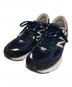 NEW BALANCEニューバランス）の古着「M990NV6」｜ネイビー