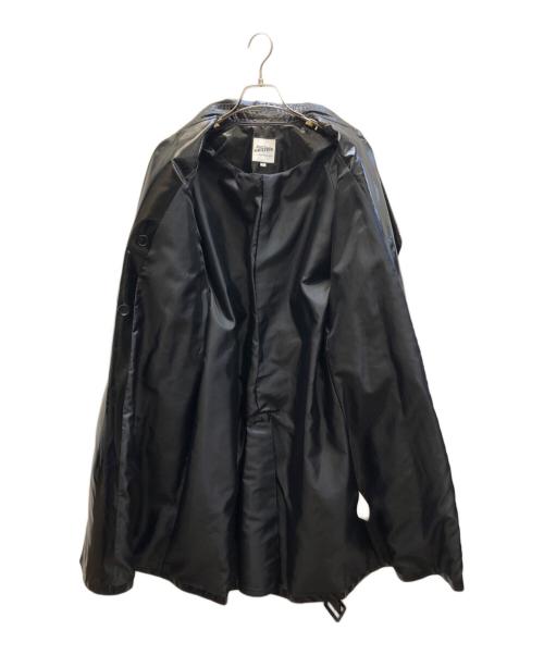 Jean Paul GAULTIER（ジャンポールゴルチェ）Jean Paul GAULTIER (ジャンポールゴルチェ) エナメルトレンチコート ブラック サイズ:42の古着・服飾アイテム