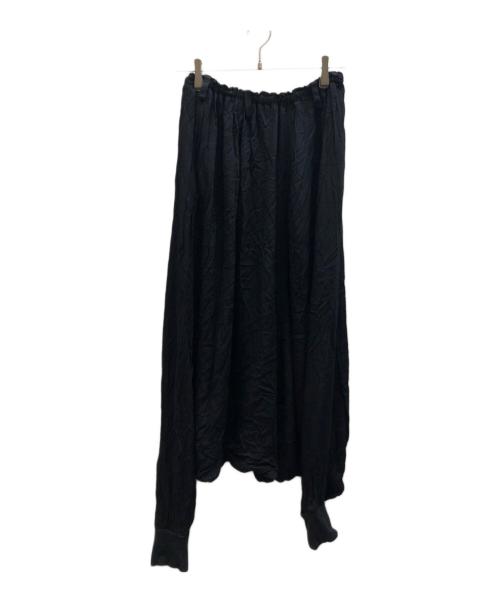 YOHJI YAMAMOTO（ヨウジヤマモト）YOHJI YAMAMOTO (ヨウジヤマモト) サルエルパンツ ブラック サイズ:1の古着・服飾アイテム