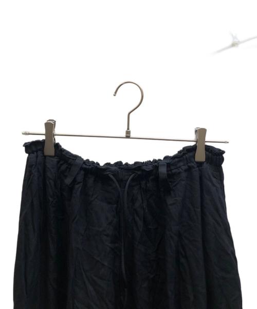 YOHJI YAMAMOTO（ヨウジヤマモト）YOHJI YAMAMOTO (ヨウジヤマモト) サルエルパンツ ブラック サイズ:1の古着・服飾アイテム