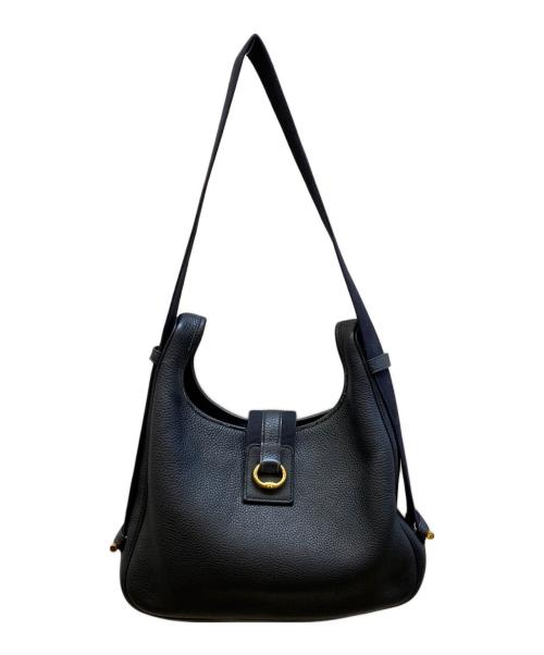 HERMES（エルメス）HERMES (エルメス) サコ ショルダーバッグ ブラックの古着・服飾アイテム