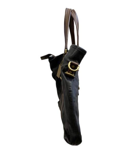 COACH（コーチ）COACH (コーチ) ハリソン 2WAYトートバッグ ブラックの古着・服飾アイテム